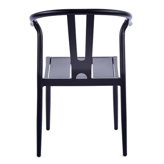 Matador Outdoor Aluminium Side Chair In Black_3