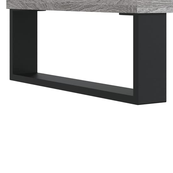 Mateo Wooden TV Stand With 3 Flap Doors In Grey Sonoma Oak_6