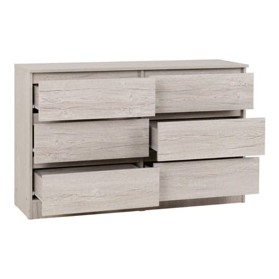 Mcgowan Wooden Chest Of 6 Drawers In Urban Snow_2