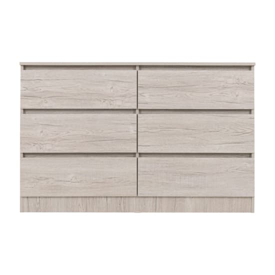Mcgowan Wooden Chest Of 6 Drawers In Urban Snow_4