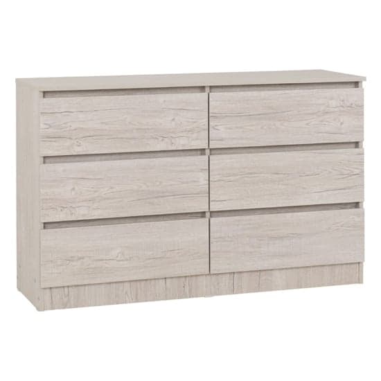 Mcgowan Wooden Chest Of 6 Drawers In Urban Snow_1