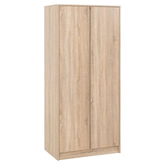Mcgowen Wooden Bedroom Furniture Set 2 Doors Wardrobe In Oak_2
