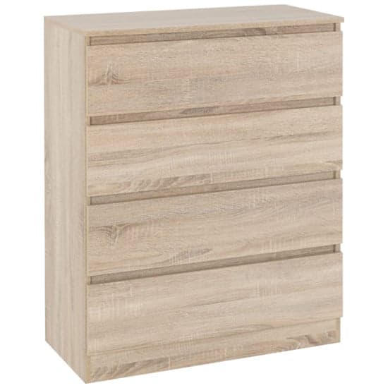 Mcgowen Wooden Chest Of 4 Drawers In Sonoma Oak_1