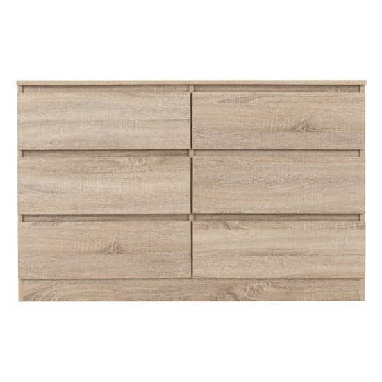 Mcgowen Wooden Chest Of 6 Drawers In Sonoma Oak_3
