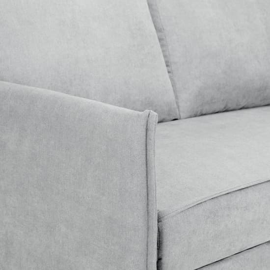 Melina Fabric Corner Sofa Bed In Grey_5