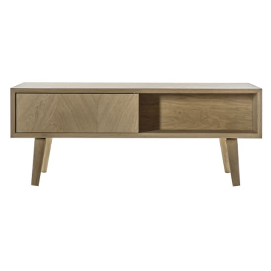 Melino Wooden Coffee Table With 2 Drawers In Mat Lacquer_4