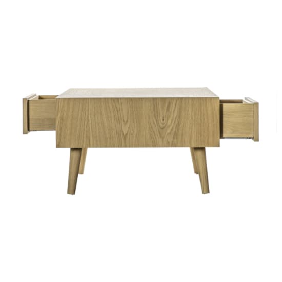 Melino Wooden Coffee Table With 2 Drawers In Mat Lacquer_5