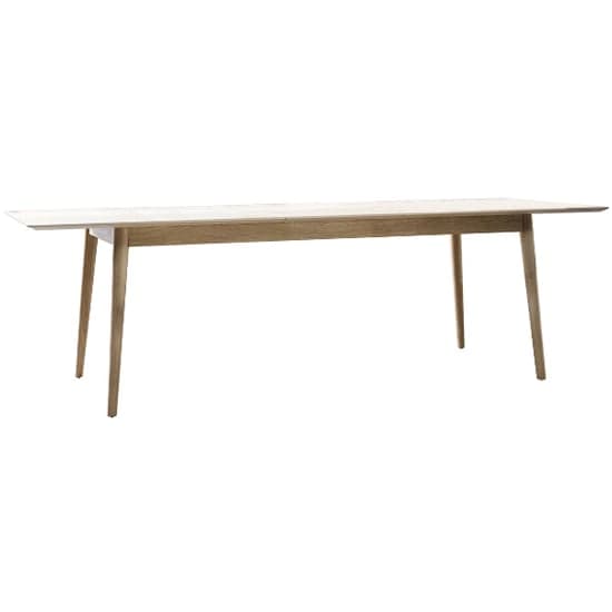Melino Wooden Extending Dining Table In Mat Lacquer_3