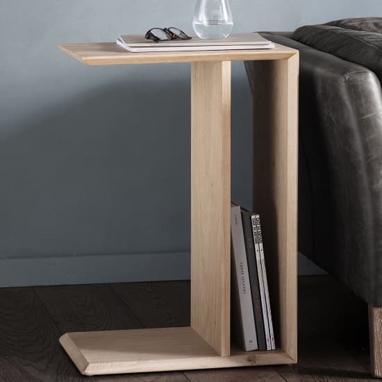 Melino Wooden Supper Side Table In Mat Lacquer Furniture in Fashion