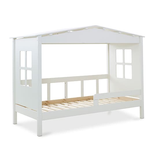 Mento Wooden Treehouse Single Bed In White_6