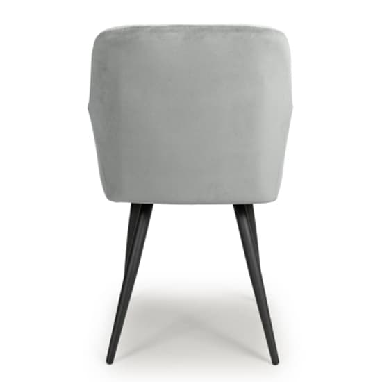 Menton Grey Brushed Velvet Dining Chairs In Pair_6
