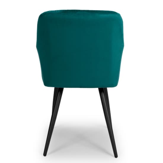 Menton Mint Green Brushed Velvet Dining Chairs In Pair_6