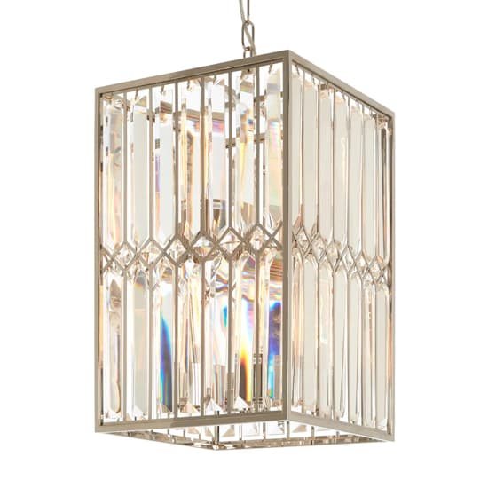 Merced Cylindrical Chandelier Ceiling Light In Nickel_3