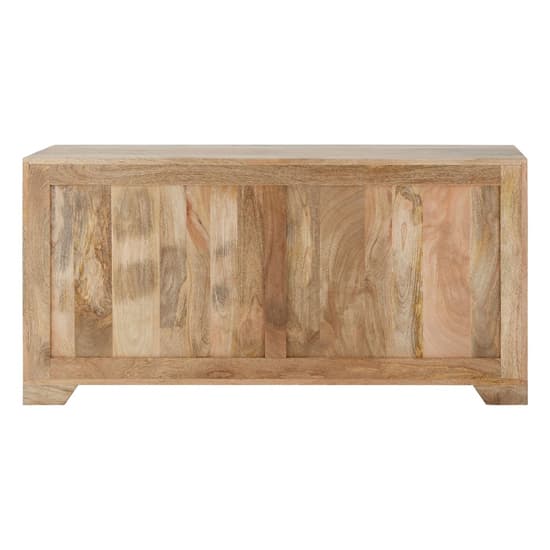 Merova Wooden Sideboard With 3 Doors 5 Drawers In Multicolour_5