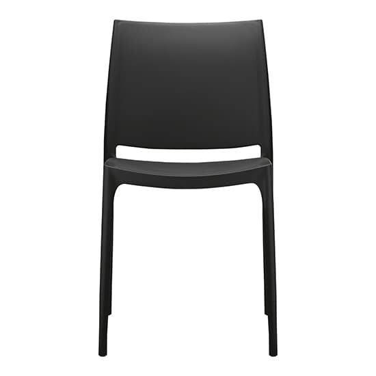 Mesa Black Polypropylene Dining Chairs In Pair_3