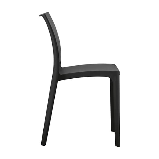 Mesa Black Polypropylene Dining Chairs In Pair_4