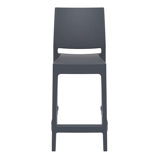 Mesa Dark Grey Polypropylene Bar Chairs In Pair_3