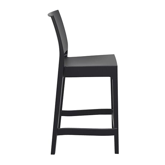 Mesa Polypropylene With Glass Fiber Bar Chair In Black_3