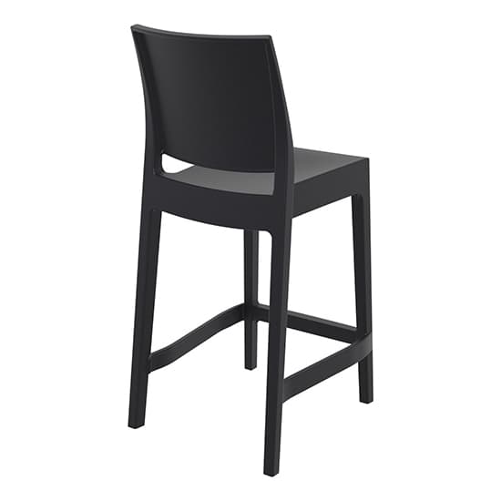 Mesa Polypropylene With Glass Fiber Bar Chair In Black_4