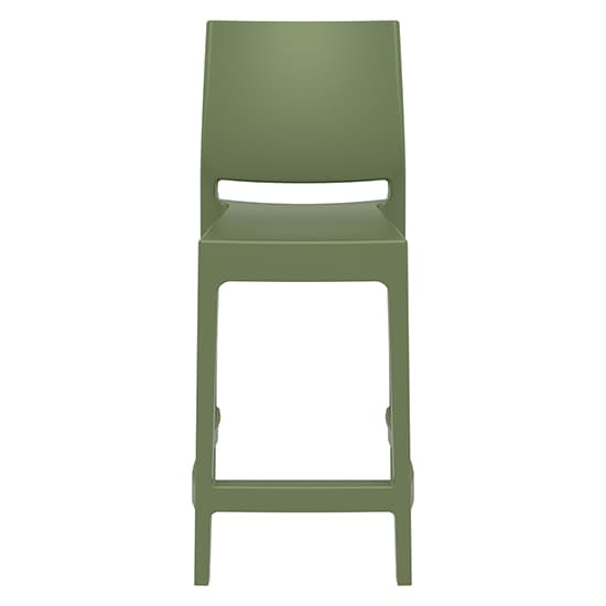 Mesa Polypropylene With Glass Fiber Bar Chair In Olive Green_2