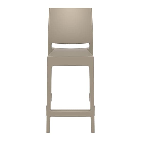Mesa Polypropylene With Glass Fiber Bar Chair In Taupe_2