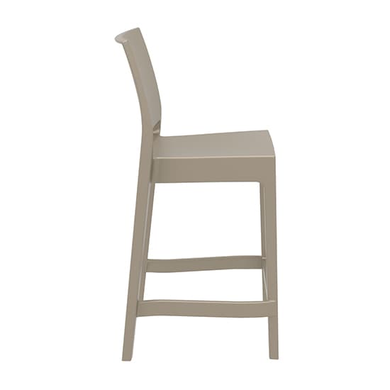 Mesa Polypropylene With Glass Fiber Bar Chair In Taupe_3