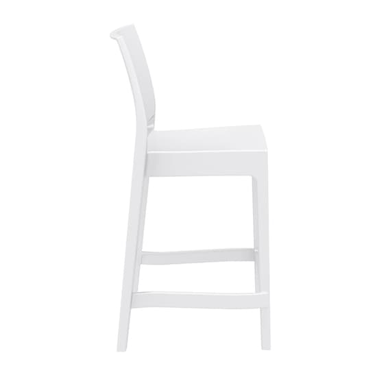 Mesa Polypropylene With Glass Fiber Bar Chair In White_3