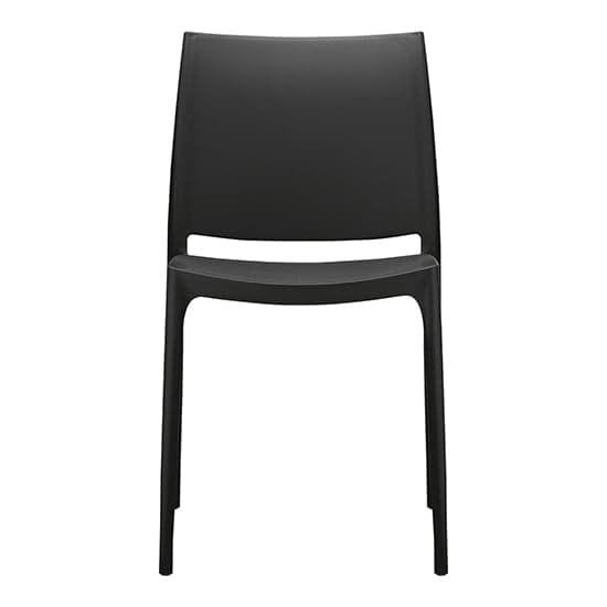 Mesa Polypropylene With Glass Fiber Dining Chair In Black_2