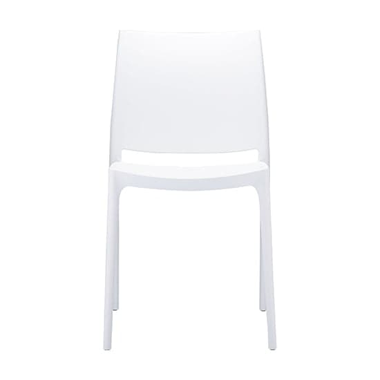 Mesa Polypropylene With Glass Fiber Dining Chair In White_2
