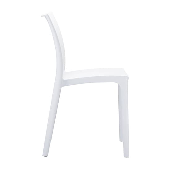 Mesa Polypropylene With Glass Fiber Dining Chair In White_3