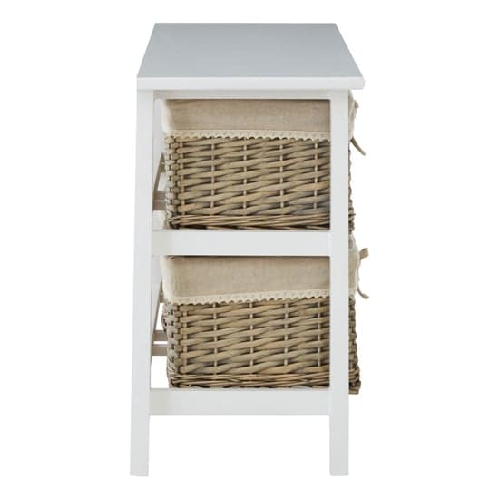 Mesan Wide Wooden Chest Of 4 Woven Willow Drawers In White_3