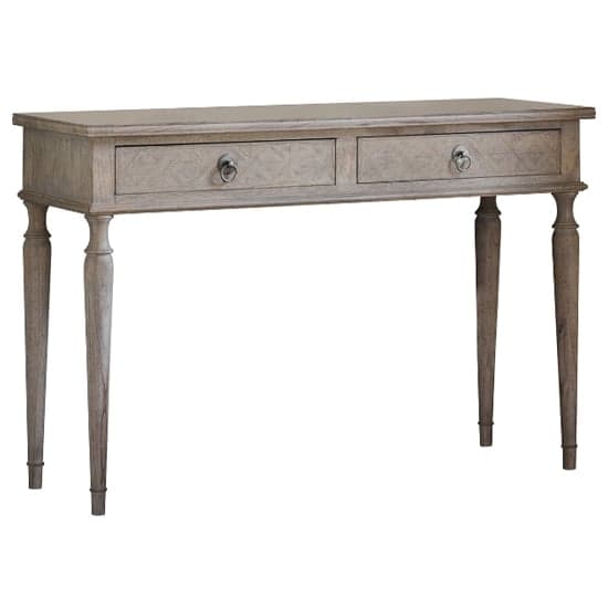 Mestiza Wooden Dressing Table With 2 Drawers In Natural_2