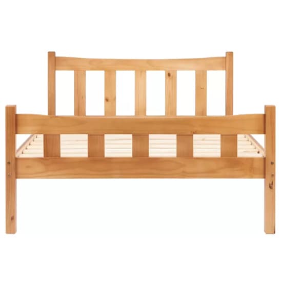 Miamian Wooden Double Bed In Antique Pine_4