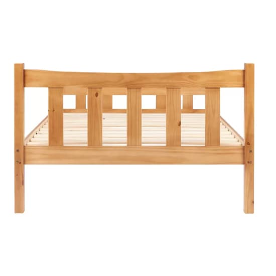 Miamian Wooden Double Bed In Antique Pine_5