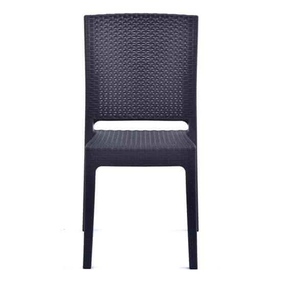 Mili Polypropylene Side Chair In Anthracite Rattan Effect_2