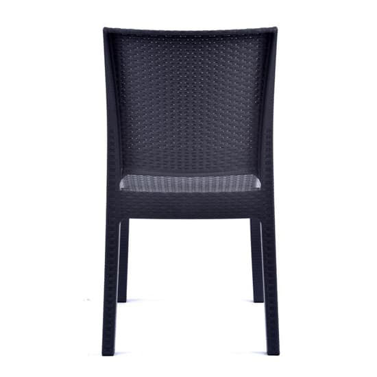 Mili Polypropylene Side Chair In Anthracite Rattan Effect_5