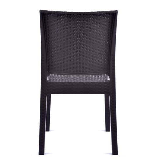 Mili Polypropylene Side Chair In Brown Rattan Effect_5