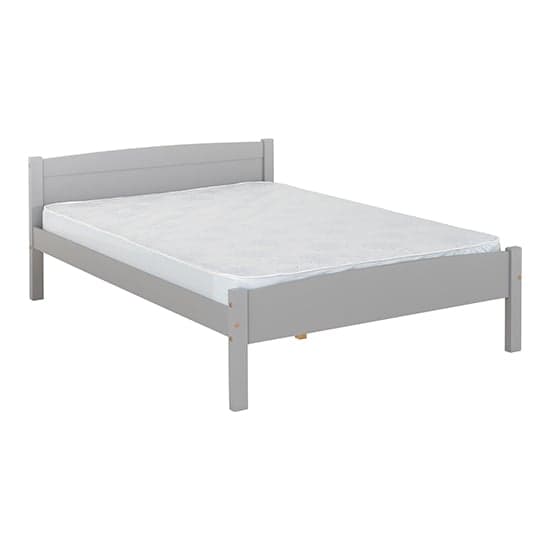 Misosa Wooden Double Bed In Grey Slate_2
