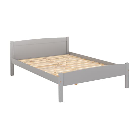 Misosa Wooden Double Bed In Grey Slate_3