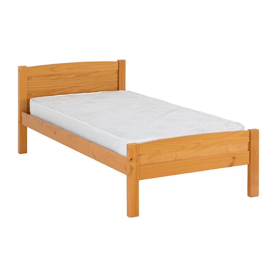 Misosa Wooden Single Bed In Antique Pine_2