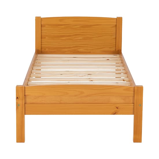 Misosa Wooden Single Bed In Antique Pine_4