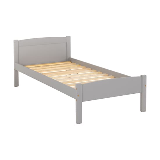 Misosa Wooden Single Bed In Grey Slate_3