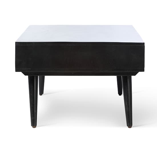 Mixco Wooden Coffee Table With Open Shelf And 1 Drawer In Black_5