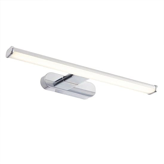 Moda LED Frosted Shade Wall Light In Chrome_2