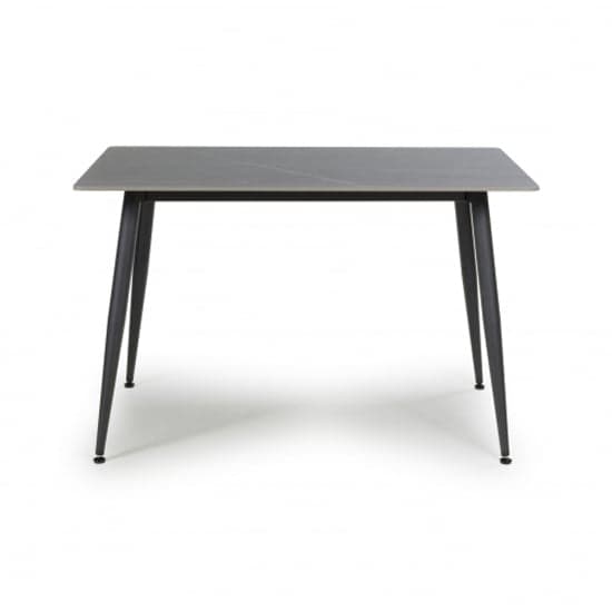 Modico Ceramic Dining Table 1.2m In Grey Granite Effect_2