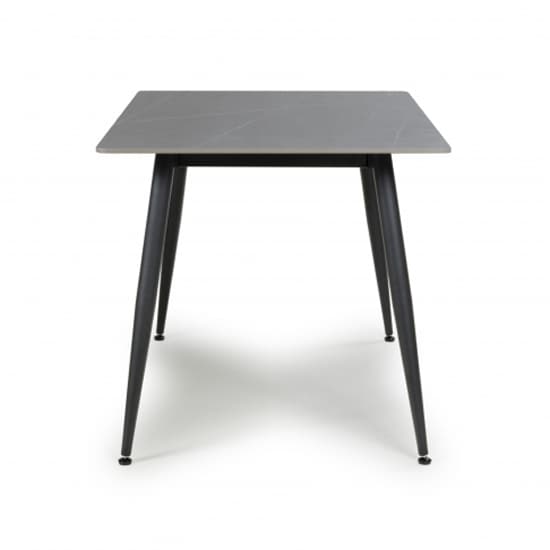Modico Ceramic Dining Table 1.2m In Grey Granite Effect_3