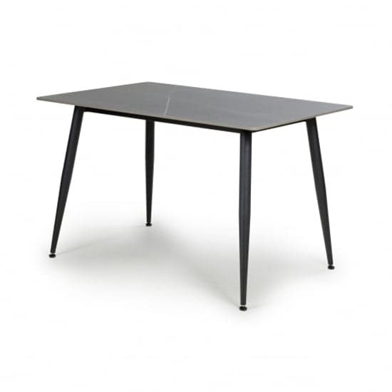 Modico Ceramic Dining Table 1.2m In Grey Granite Effect_1