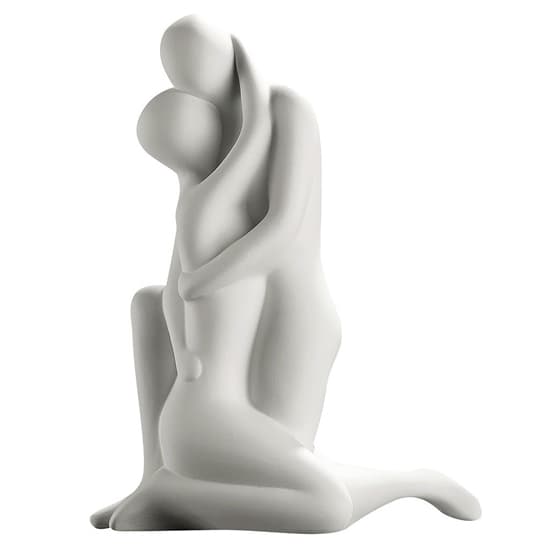 Moline Ceramics Couple You And Me Sculpture In White_2