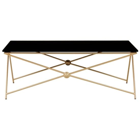 Monora Black Glass Coffee Table With Gold Metal Legs_2