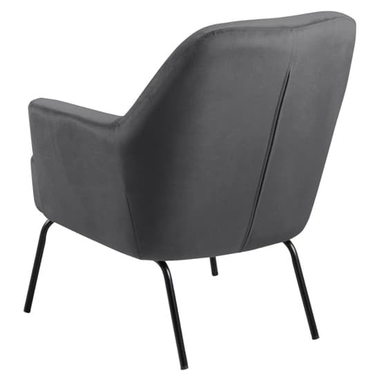 Montclair Fabric Lounge Chair In Dark Grey_4